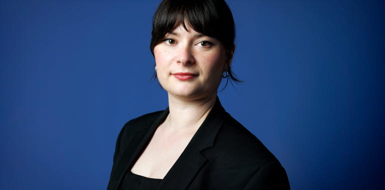 Vårdförbundets ordförande Sofia Godau