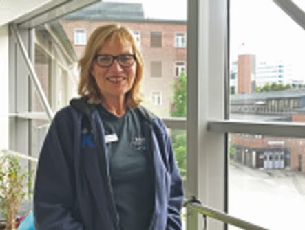 Helena Bergius, vårdenhetschef på SAHB