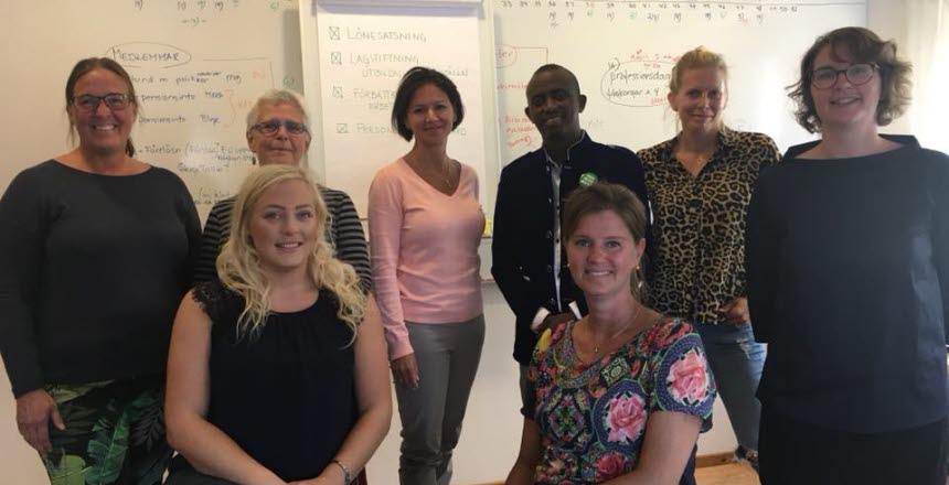 Avdelning Dalarna träffade vänsterblocket