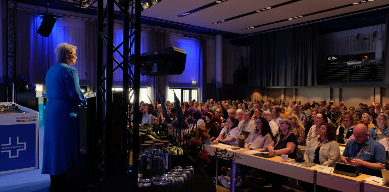 Sineva talar till kongress 2026