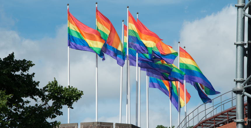 Pride flaggor