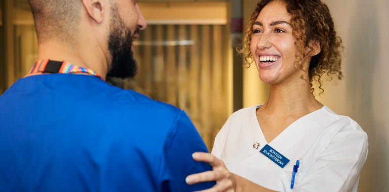 Två Röntgensjuksköterskor